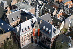 Academiegebouw top view